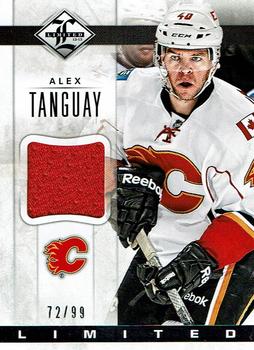 2012-13 Panini Limited - Limited Jersey #LJ-AT Alex Tanguay Front