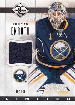 2012-13 Panini Limited - Limited Jersey #LJ-EN Jhonas Enroth Front