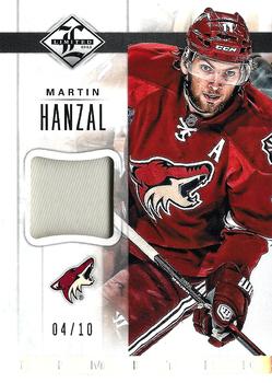 2012-13 Panini Limited - Limited Patches #LJ-HA Martin Hanzal Front