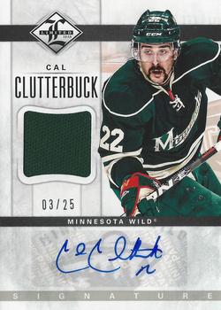 2012-13 Panini Limited - Materials Signatures #LJ-CT Cal Clutterbuck Front