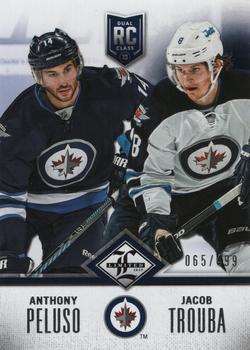 2012-13 Panini Limited - Rookie Redemption #R-WIN Anthony Peluso / Jacob Trouba Front