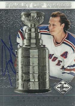 2012-13 Panini Limited - Stanley Cup Winners Signatures #SC-33 Adam Graves Front