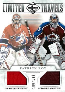 2012-13 Panini Limited - Travels Dual Jerseys #TD-ROY Patrick Roy Front