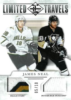 2012-13 Panini Limited - Travels Dual Jerseys Patch #TD-JN James Neal Front