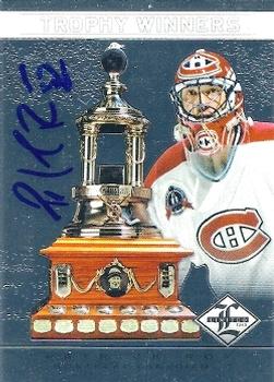 2012-13 Panini Limited - Trophy Winners Signatures #TW-15 Patrick Roy Front