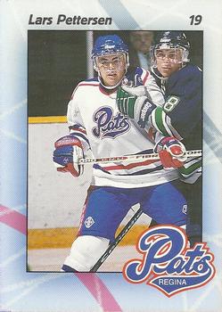 1996-97 Regina Pats (WHL) #13 Lars Pettersen Front