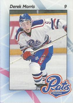 1996-97 Regina Pats (WHL) #16 Derek Morris Front