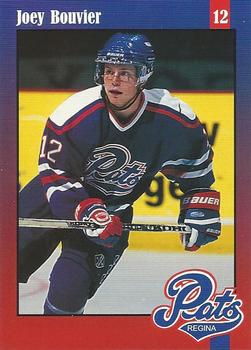 1997-98 Regina Pats (WHL) Police #16 Joey Bouvier Front