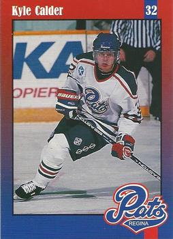 1997-98 Regina Pats (WHL) Police #2 Kyle Calder Front
