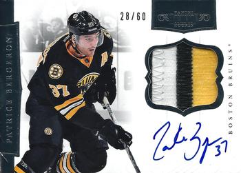 2011-12 Panini Dominion - Autographed Patches #5 Patrice Bergeron Front