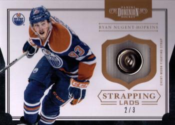 2011-12 Panini Dominion - Strapping Lads Snaps #17 Ryan Nugent-Hopkins Front