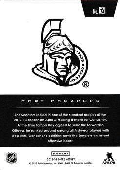 2013-14 Score #621 Cory Conacher Back