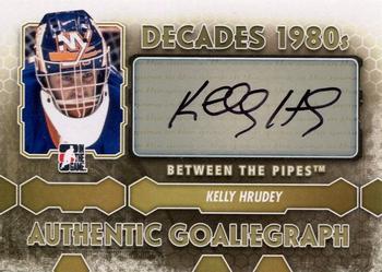 2012-13 In The Game Between The Pipes - Authentic Goaliegraphs #A-KH Kelly Hrudey Front