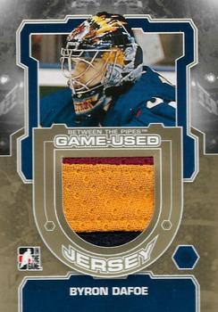 2012-13 In The Game Between The Pipes - Jerseys Gold #M-16 Byron Dafoe Front