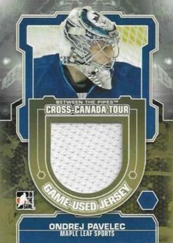 2012-13 In The Game Between The Pipes - Jerseys Gold #M-49 Ondrej Pavelec Front
