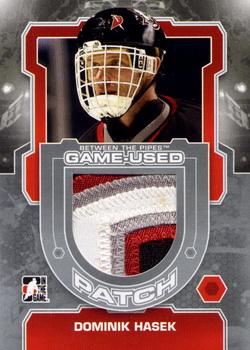 2012-13 In The Game Between The Pipes - Jerseys Patch Silver #M-30 Dominik Hasek Front