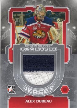 2012-13 In The Game Between The Pipes - Jerseys Silver #M-19 Alex Dubeau Front