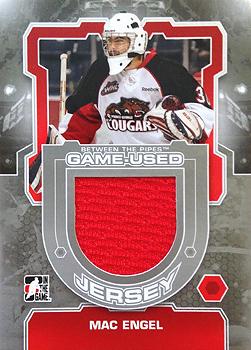 2012-13 In The Game Between The Pipes - Jerseys Silver #M-20 Mac Engel Front