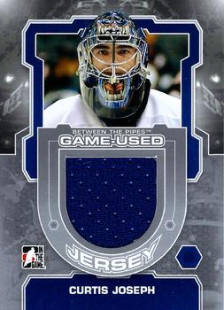 2012-13 In The Game Between The Pipes - Jerseys Silver #M-35 Curtis Joseph Front