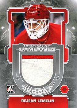 2012-13 In The Game Between The Pipes - Jerseys Silver #M-41 Rejean Lemelin Front