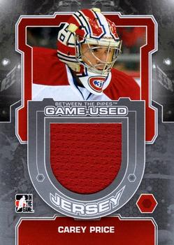2012-13 In The Game Between The Pipes - Jerseys Silver #M-51 Carey Price Front