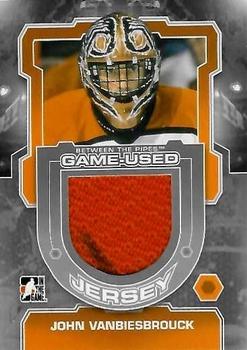 2012-13 In The Game Between The Pipes - Jerseys Silver #M-58 John Vanbiesbrouck Front