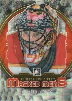 2012-13 In The Game Between The Pipes - Masked Men 5 Silver Foil #MM-27 Roberto Luongo Front