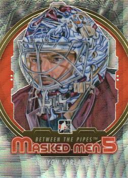 2012-13 In The Game Between The Pipes - Masked Men 5 Silver Foil #MM-50 Semyon Varlamov Front