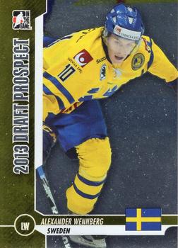 2012-13 In The Game Draft Prospects #3 Alexander Wennberg Front