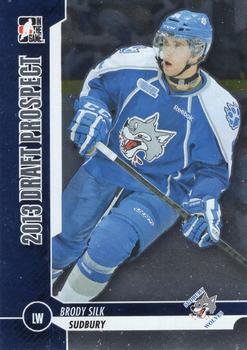 2012-13 In The Game Draft Prospects #7 Brody Silk Front