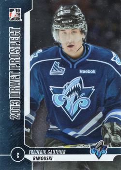 2012-13 In The Game Draft Prospects #15 Frederik Gauthier Front