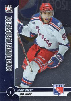 2012-13 In The Game Draft Prospects #23 Justin Bailey Front