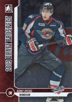 2012-13 In The Game Draft Prospects #24 Kerby Rychel Front