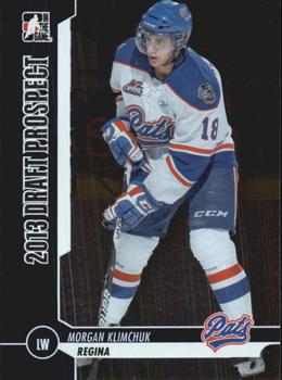 2012-13 In The Game Draft Prospects #27 Morgan Klimchuk Front