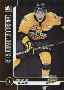 2012-13 In The Game Draft Prospects #37 Ryan Pulock Front