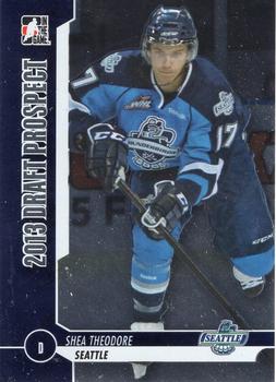 2012-13 In The Game Draft Prospects #42 Shea Theodore Front