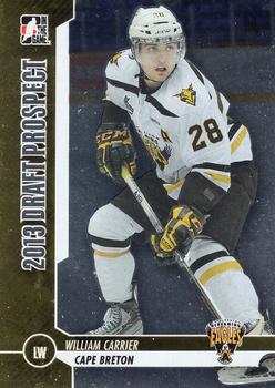 2012-13 In The Game Draft Prospects #47 William Carrier Front