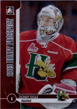 2012-13 In The Game Draft Prospects #48 Zachary Fucale Front