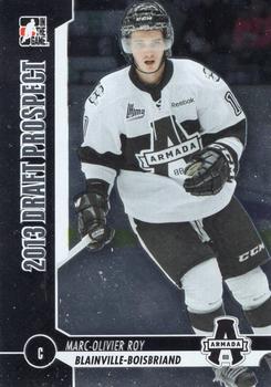 2012-13 In The Game Draft Prospects #51 Marc-Olivier Roy Front