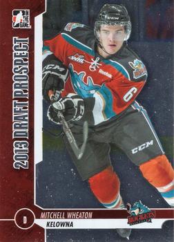 2012-13 In The Game Draft Prospects #52 Mitchell Wheaton Front