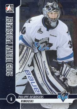 2012-13 In The Game Draft Prospects #55 Philippe Desrosiers Front