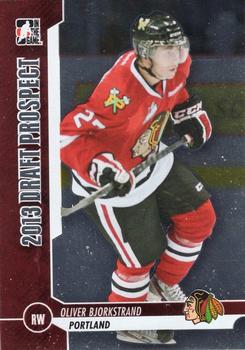 2012-13 In The Game Draft Prospects #57 Oliver Bjorkstrand Front