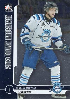 2012-13 In The Game Draft Prospects #58 Laurent Dauphin Front
