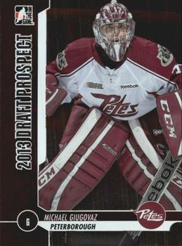 2012-13 In The Game Draft Prospects #59 Michael Giugovaz Front
