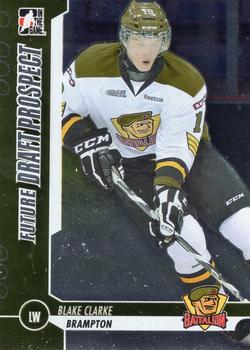 2012-13 In The Game Draft Prospects #63 Blake Clarke Front