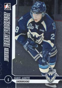 2012-13 In The Game Draft Prospects #67 Daniel Audette Front