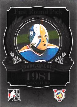 2012-13 In The Game Draft Prospects #105 Grant Fuhr Front