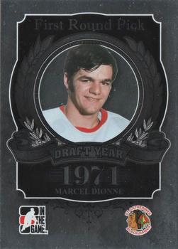 2012-13 In The Game Draft Prospects #120 Marcel Dionne Front