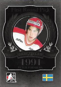 2012-13 In The Game Draft Prospects #133 Peter Forsberg Front
