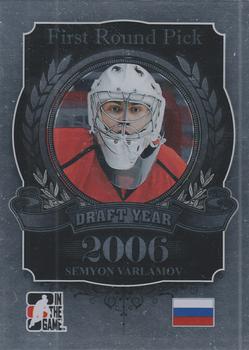 2012-13 In The Game Draft Prospects #140 Semyon Varlamov Front